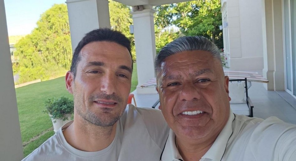 Scaloni le confirmó a Tapia que será el técnico de la Selección en la Copa América