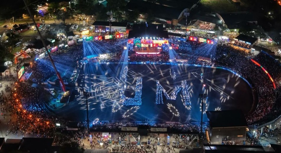 Un multitudinario e impactante comienzo de la edición 60 de Jesús María