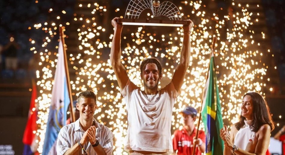 Tomás Etcheverry derrotó a Tabilo y es campeón del ATP 500 de Río